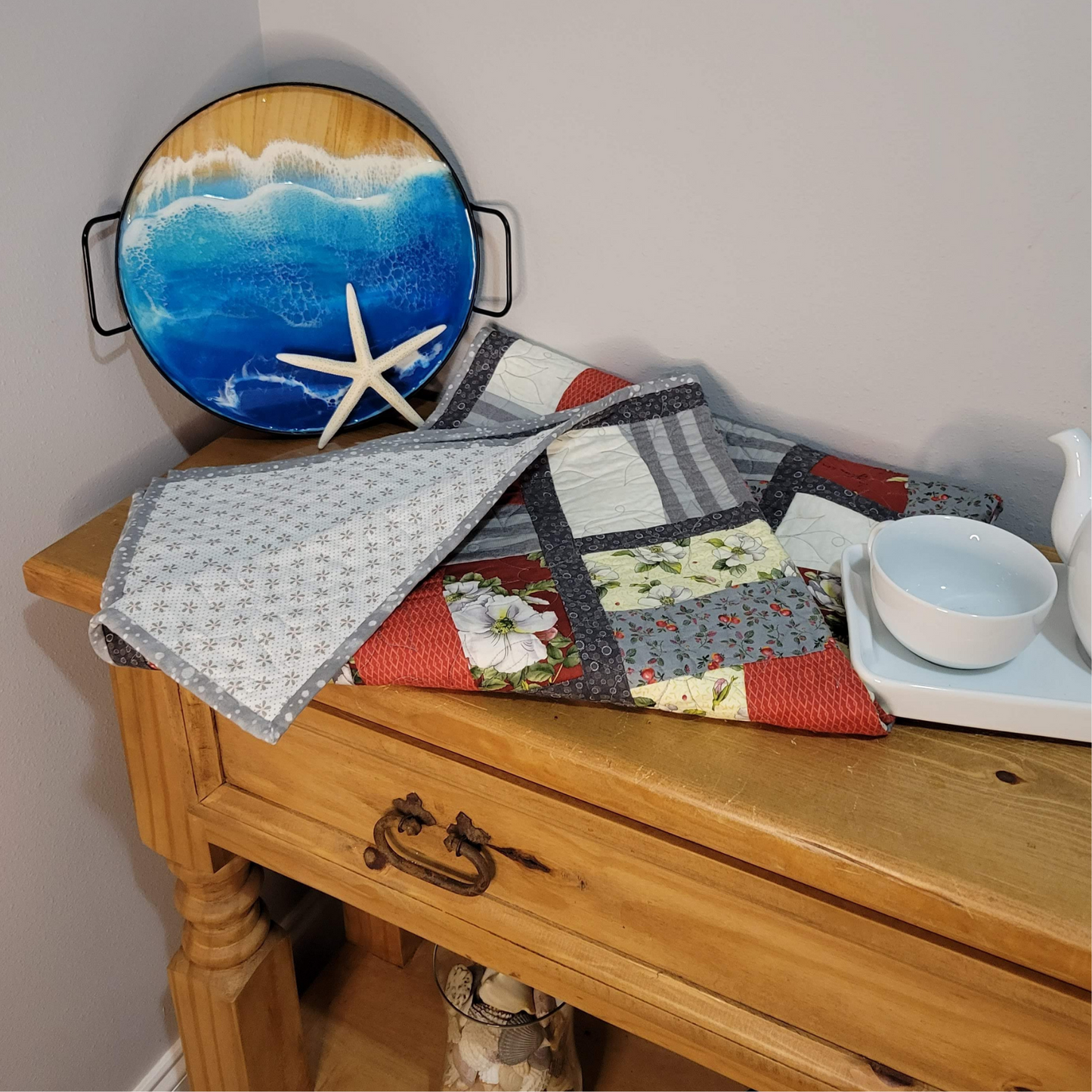 White Gardenia Quilt