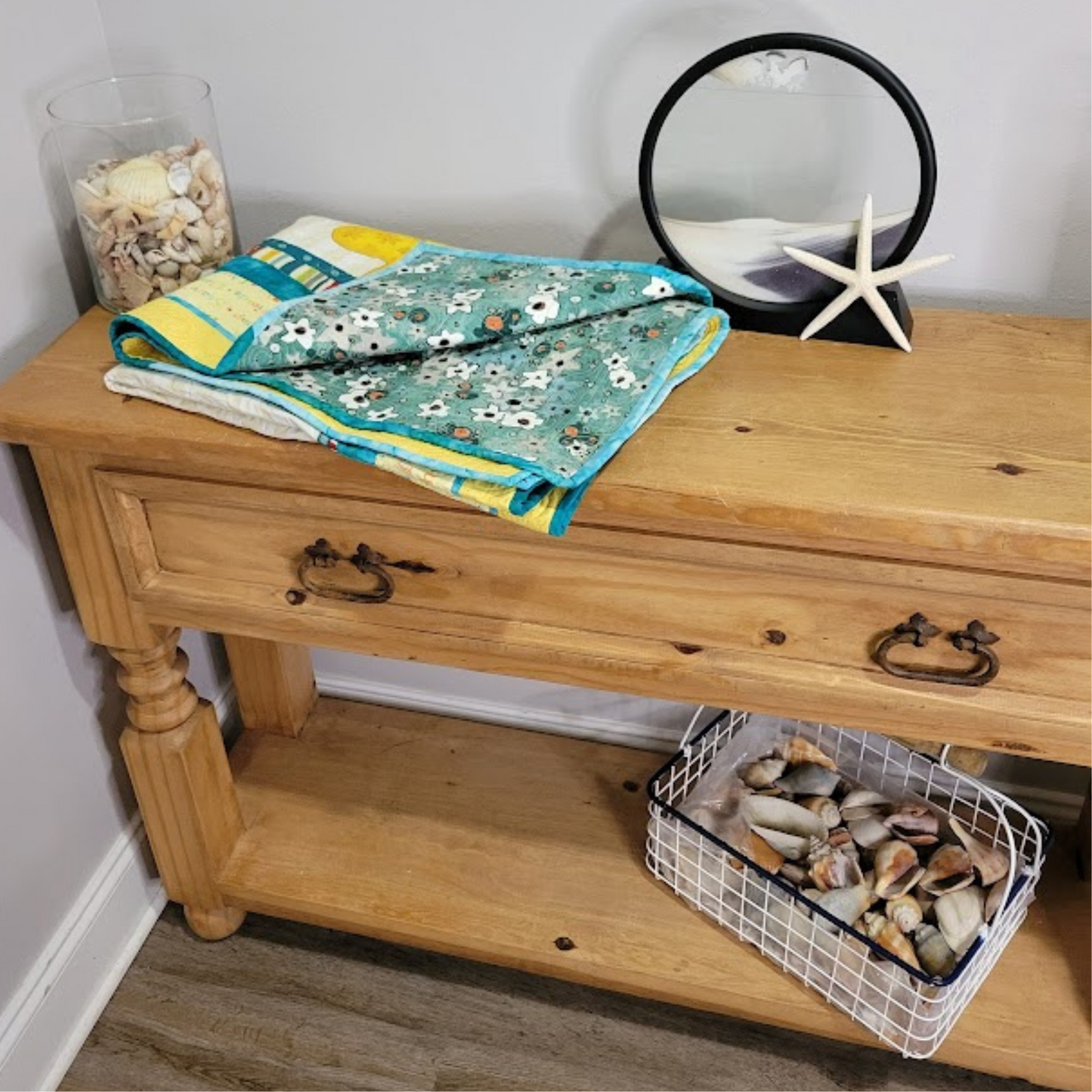 Giraffes and Elephants Baby Quilt