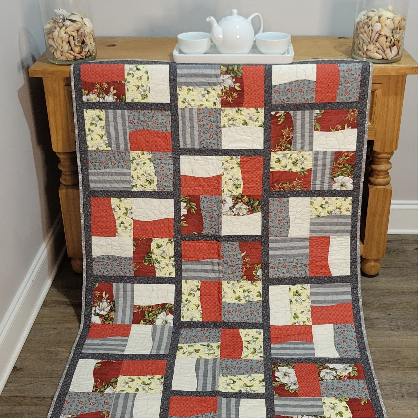 White Gardenia Quilt