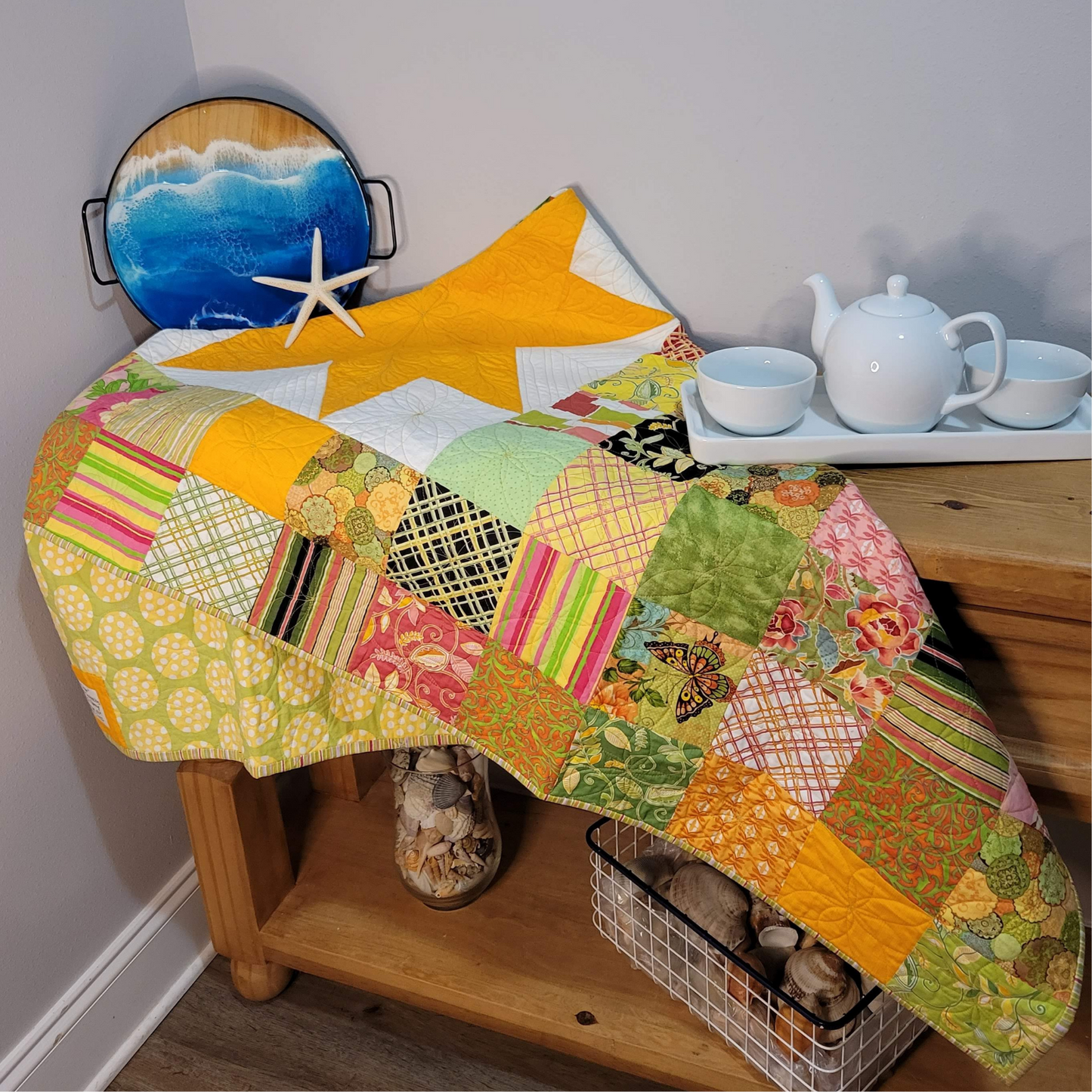 Stars and Feathers Quilt