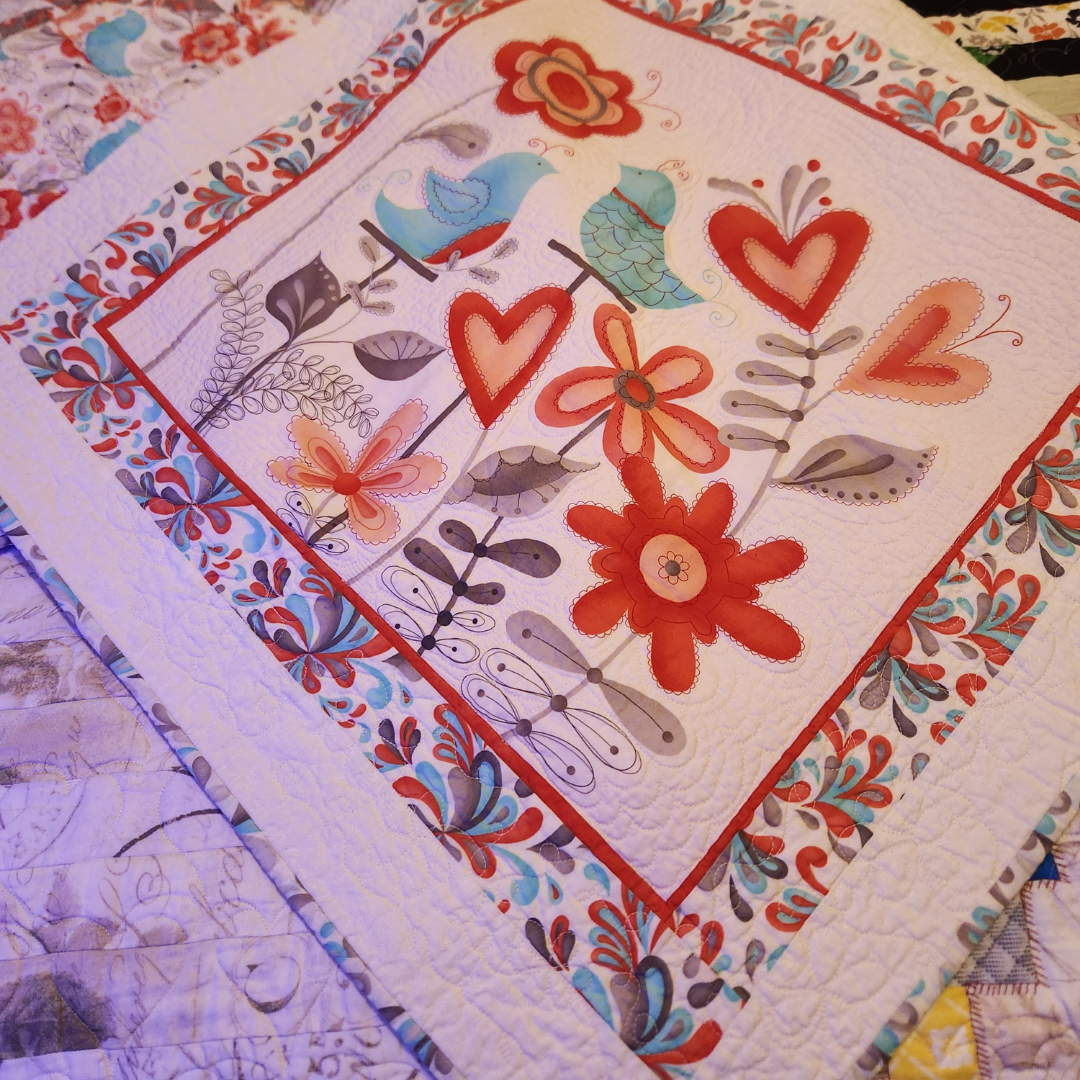 Birds of a Feather Small Quilt