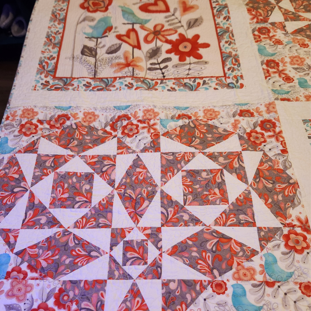 Birds of a Feather Small Quilt