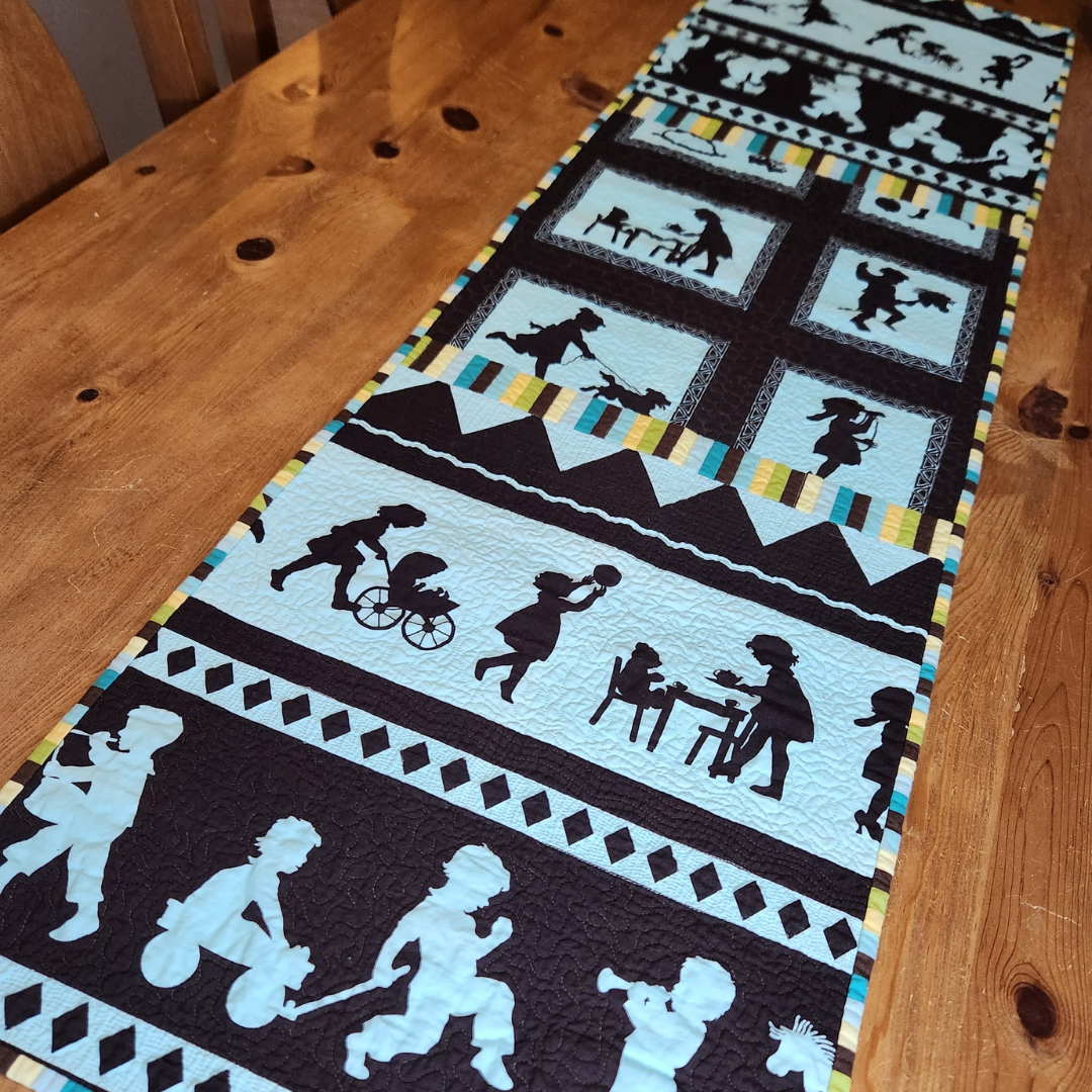 Children at Play Table Runner