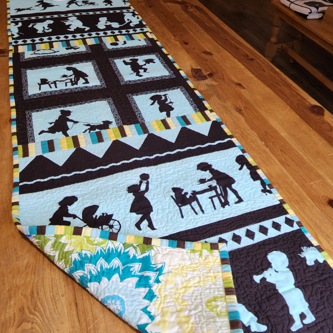 Children at Play Table Runner
