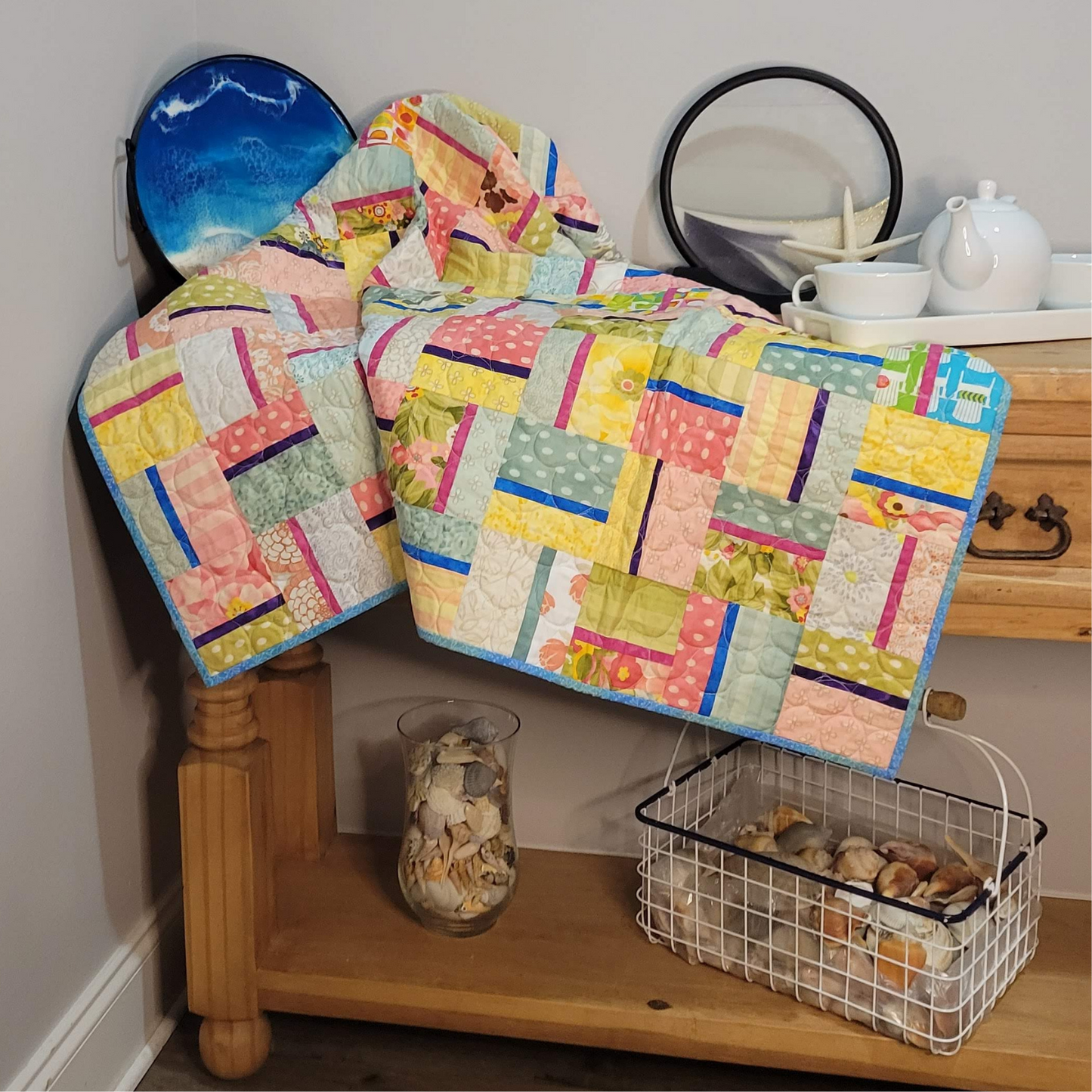 Colorful Pastel Quilt