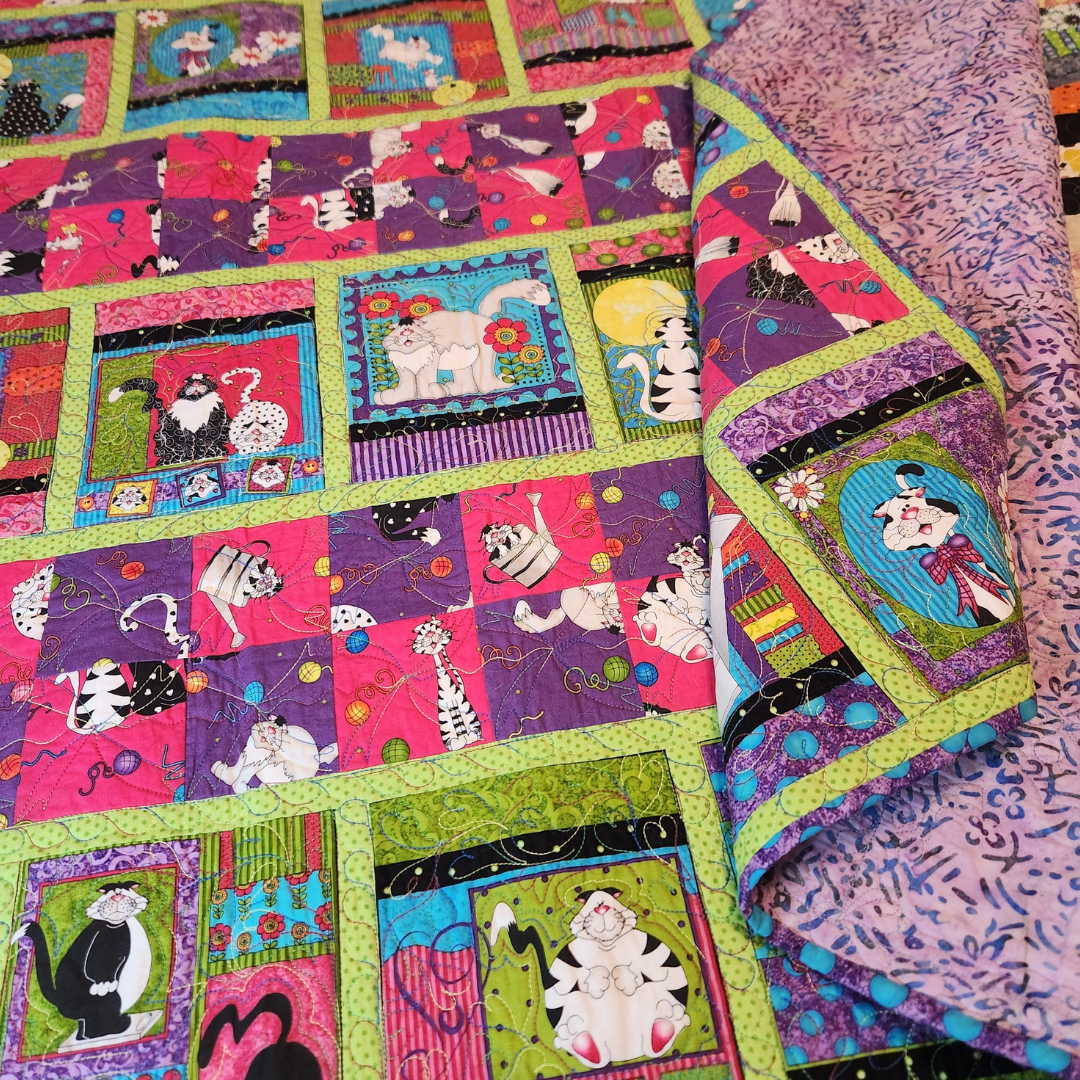 Playful Cats Quilt