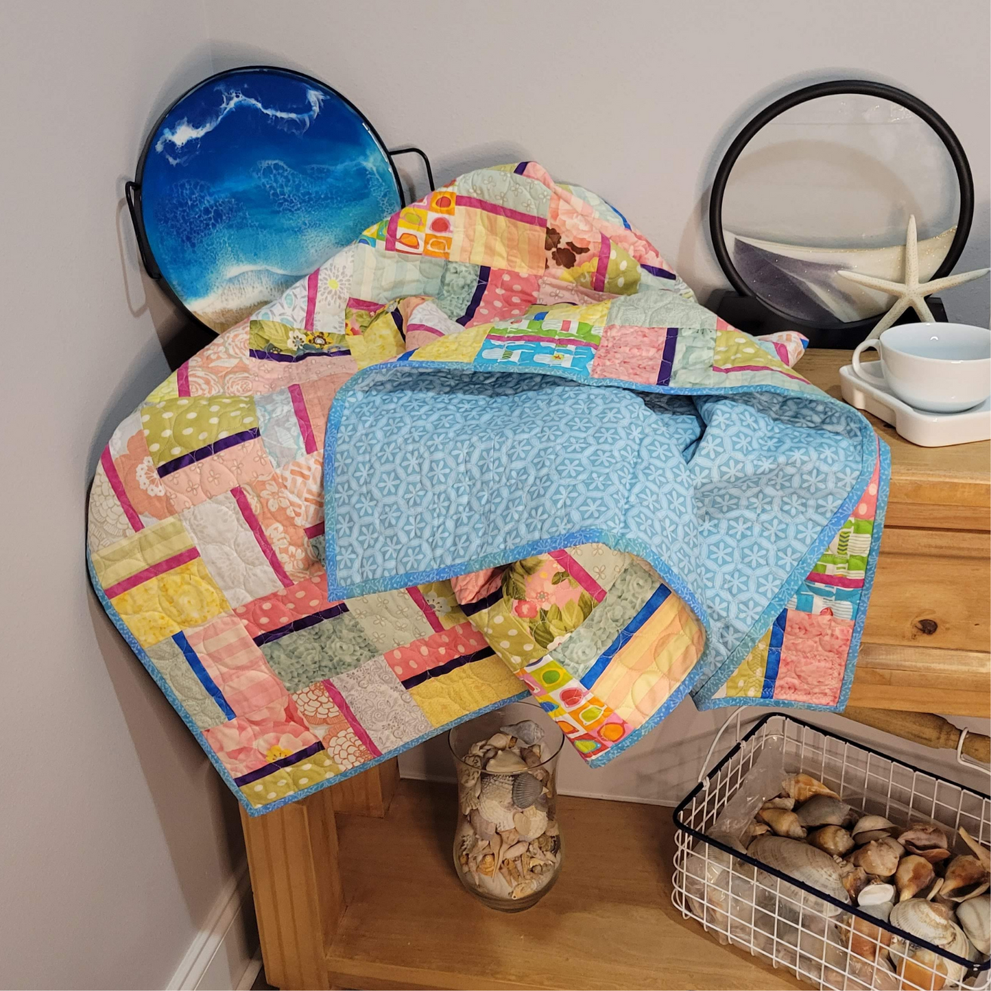 Colorful Pastel Quilt