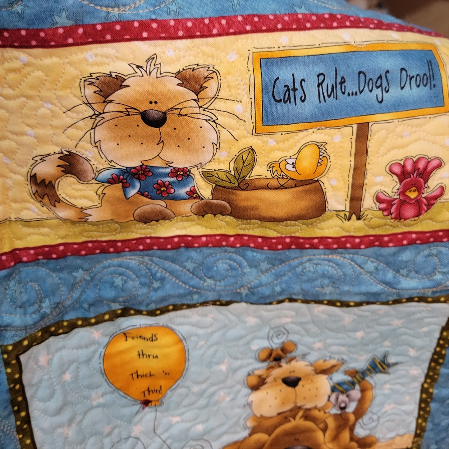 Comical Cats Quilt