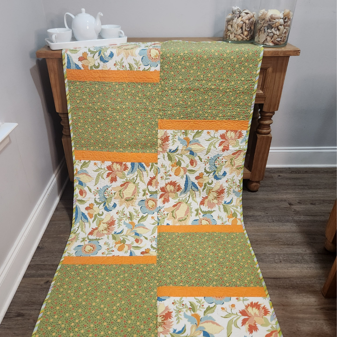 Falling Maple Leaves Bed Scarf