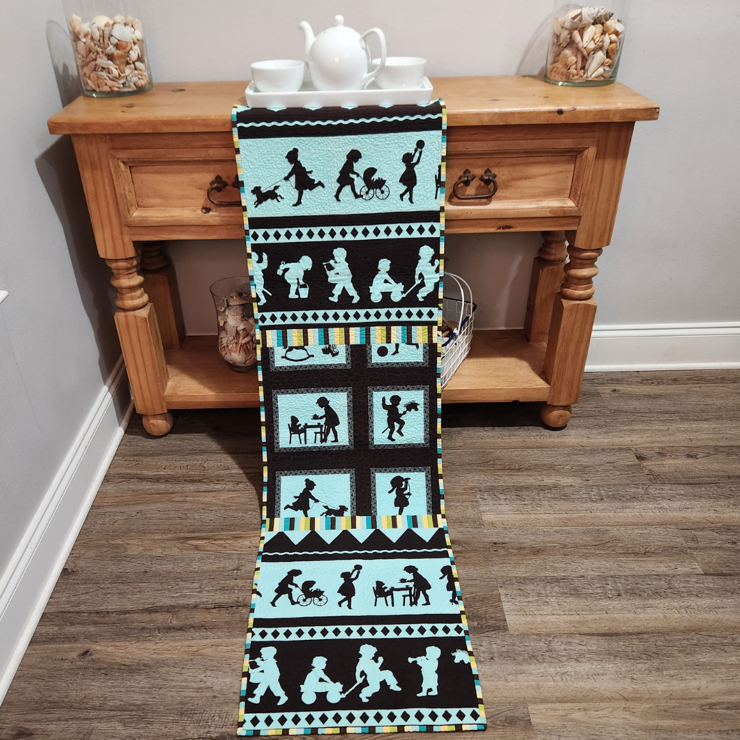 Children at Play Table Runner