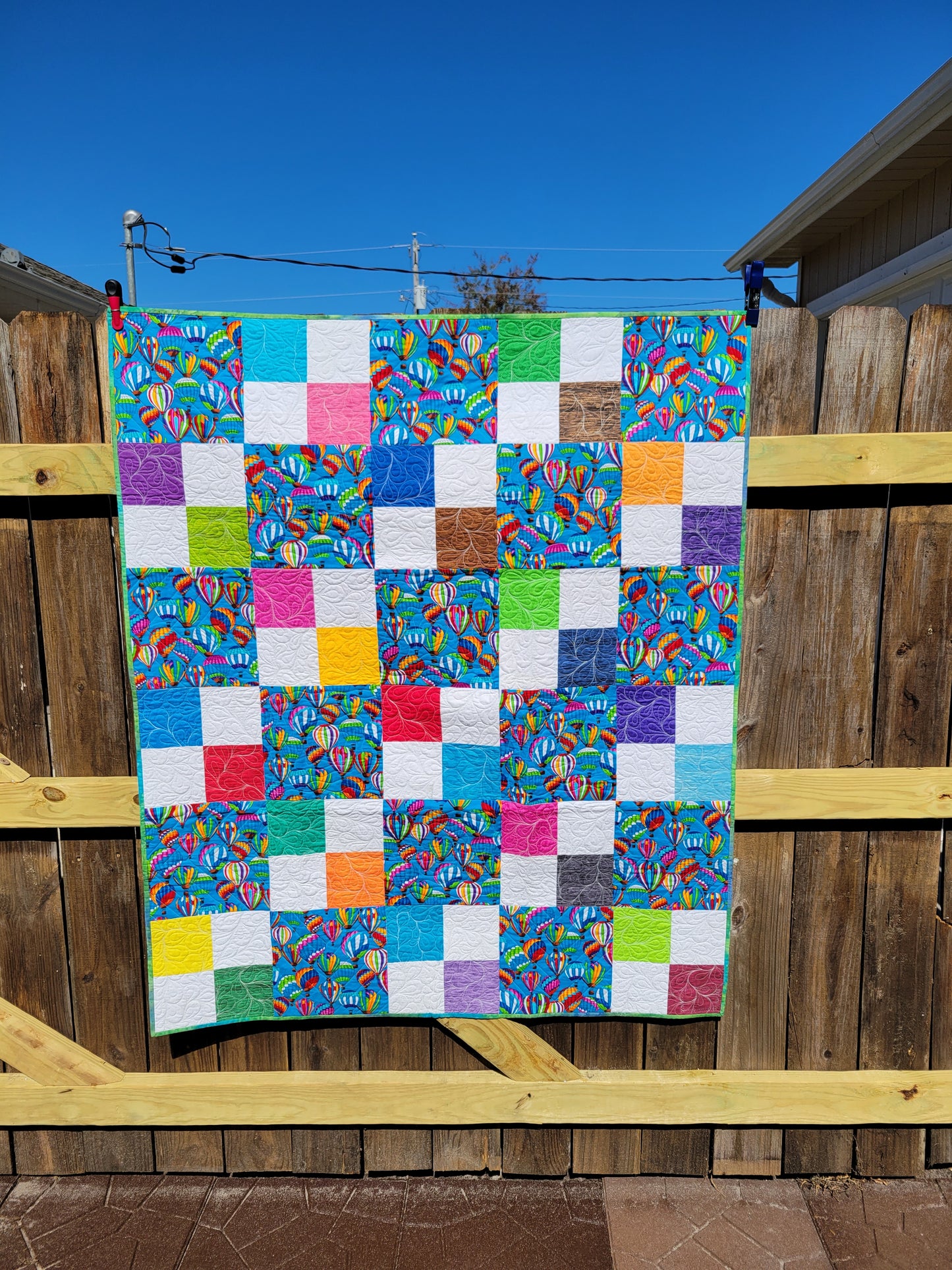 Hot Air Balloon Quilt