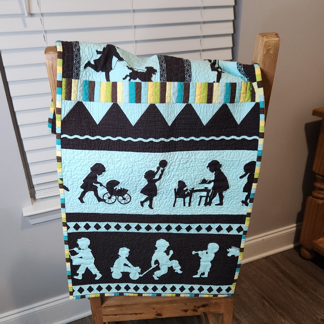 Children at Play Table Runner