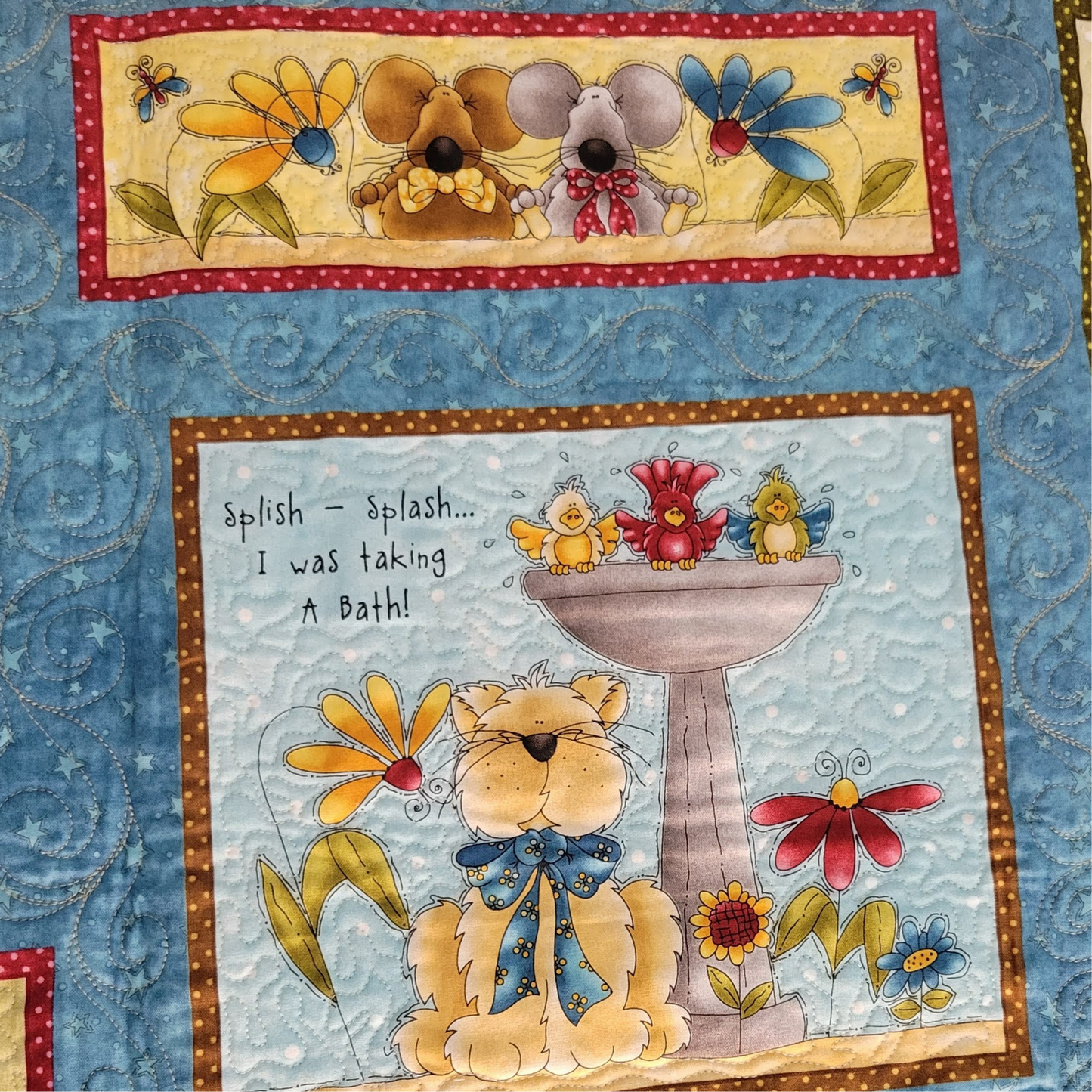 Comical Cats Quilt