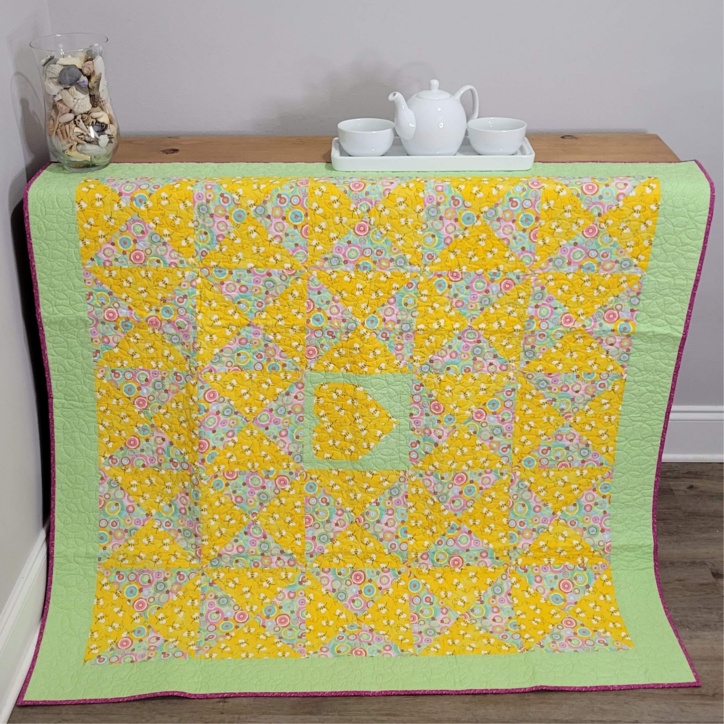 Bumble Bees Baby Quilt