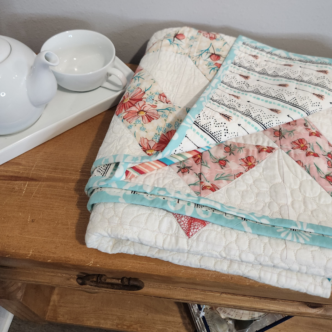 Ribbon Around the Pole Quilt