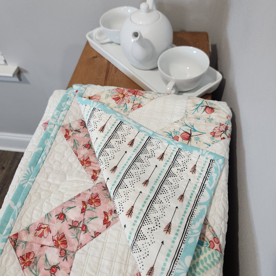 Ribbon Around the Pole Quilt