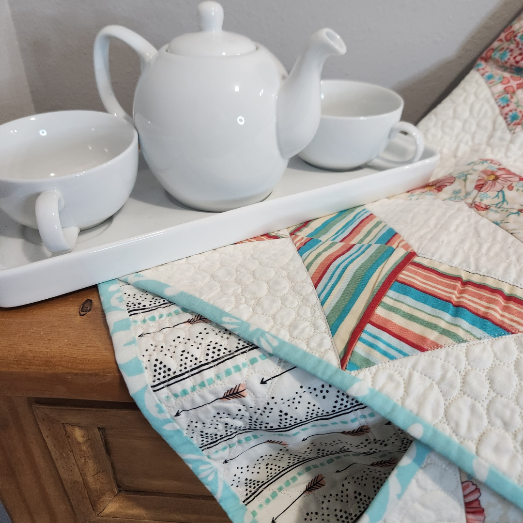 Ribbon Around the Pole Quilt