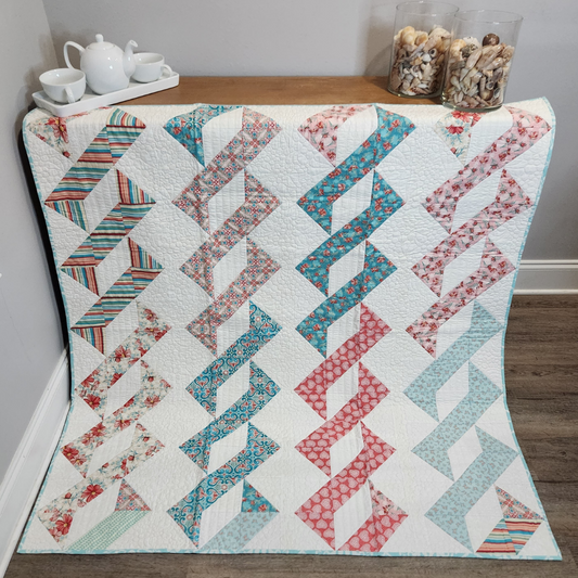 Ribbon Around the Pole Quilt