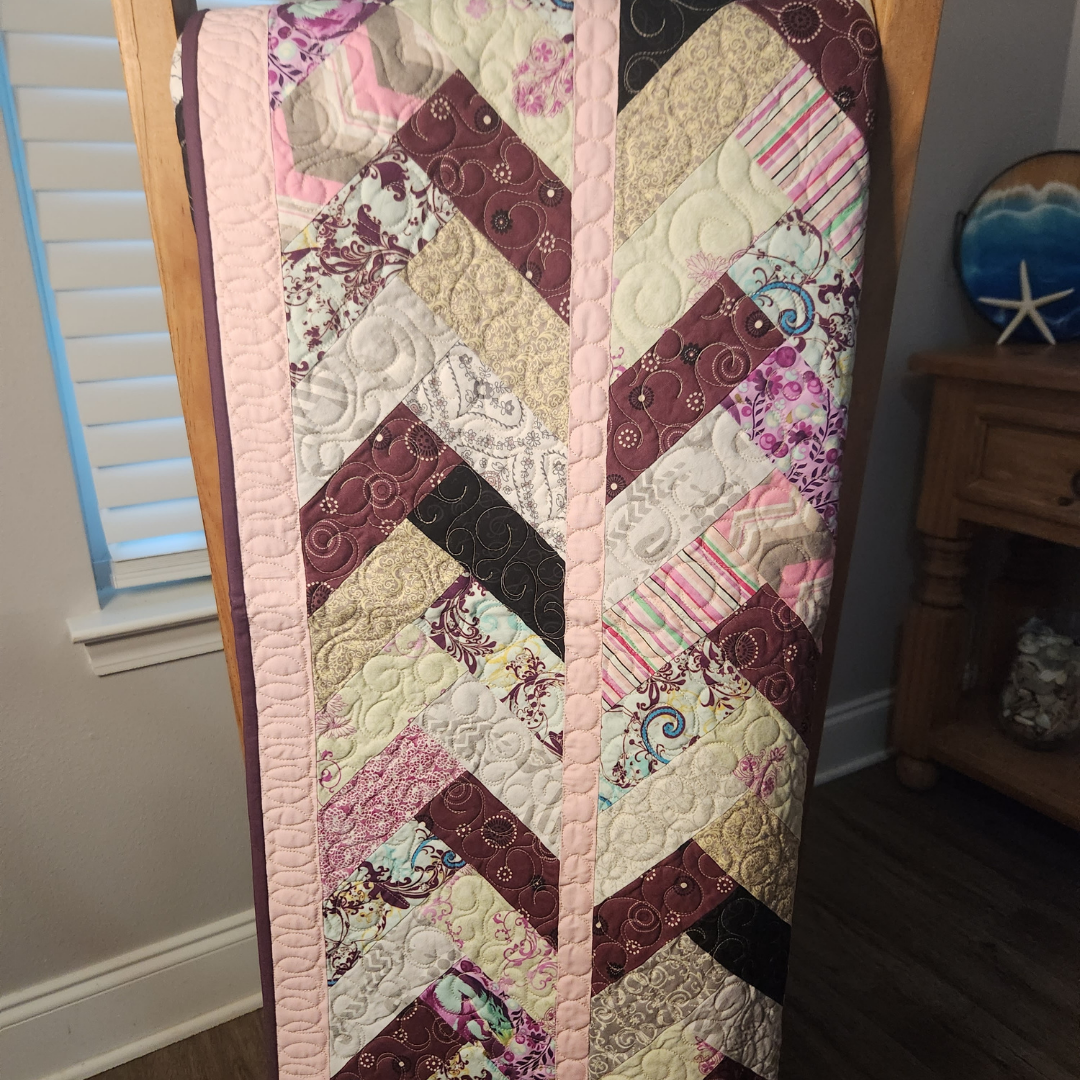 Pink Ribbons Quilt