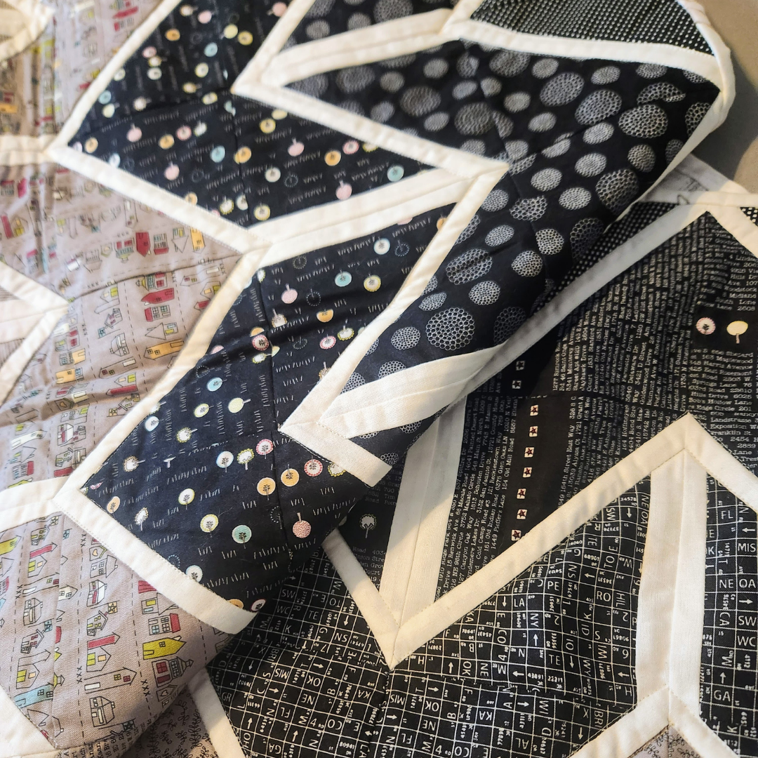 Fading Zig Zag Quilt