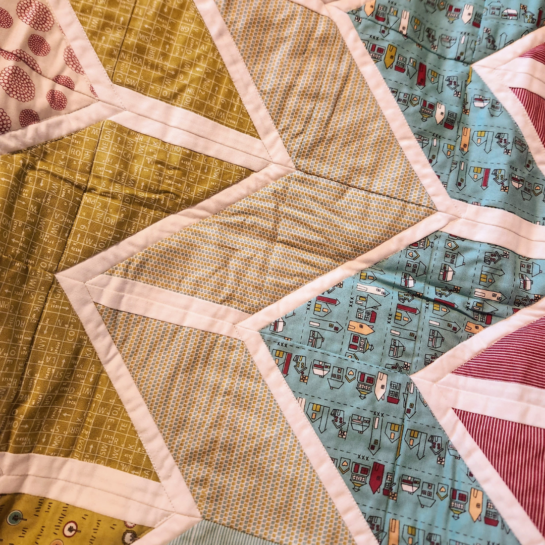 Fading Zig Zag Quilt