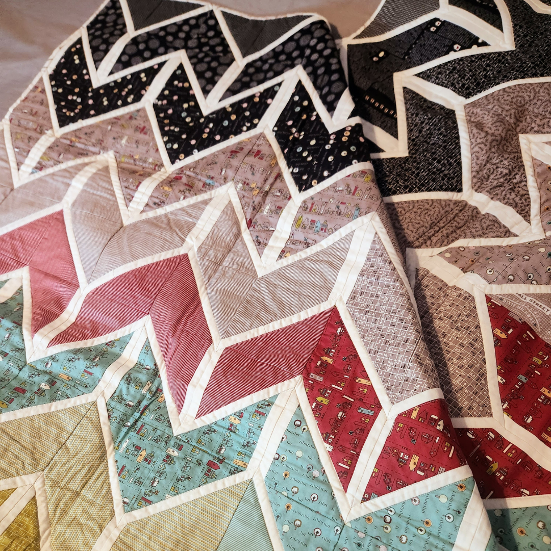Fading Zig Zag Quilt