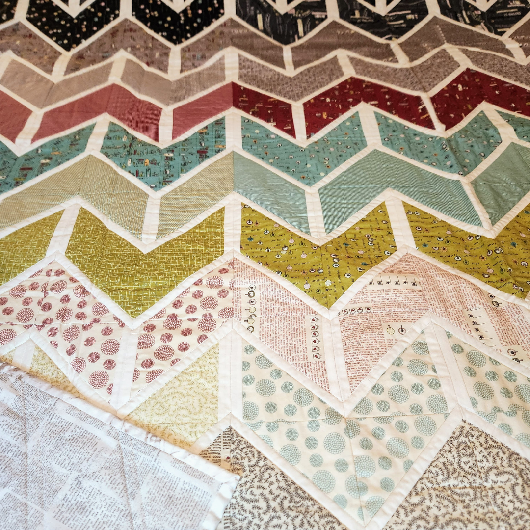 Fading Zig Zag Quilt