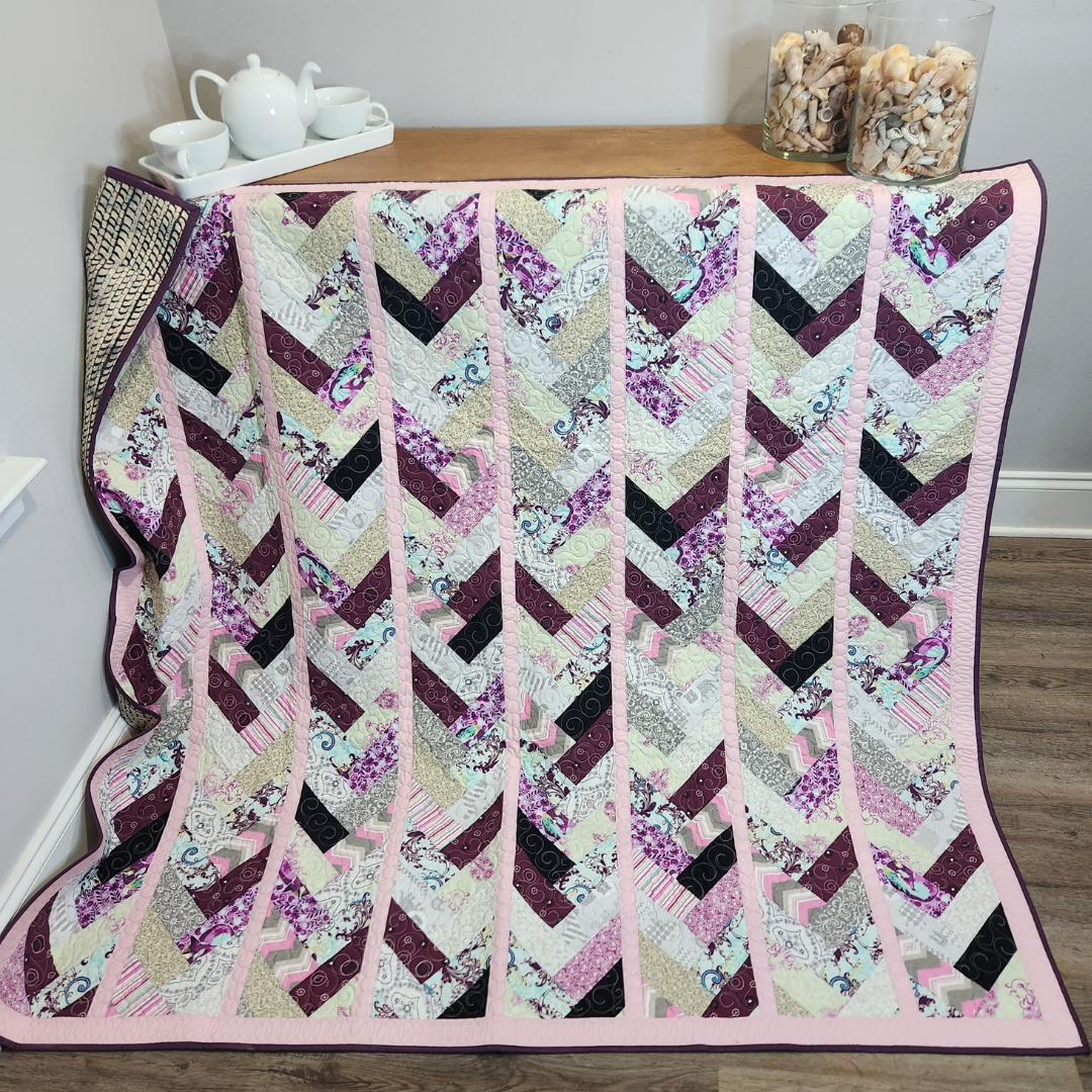 Pink Ribbons Quilt