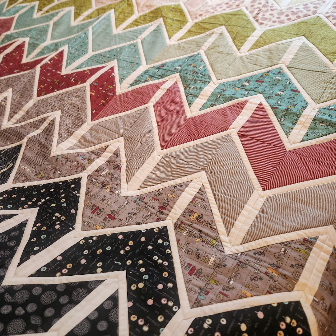 Fading Zig Zag Quilt