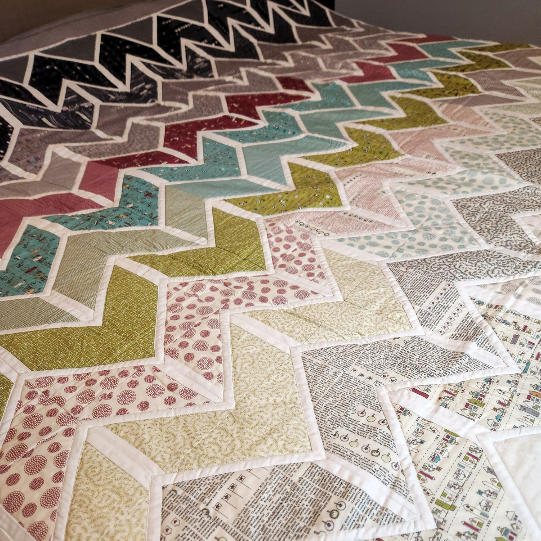 Fading Zig Zag Quilt