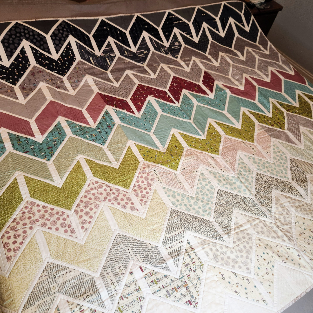 Fading Zig Zag Quilt
