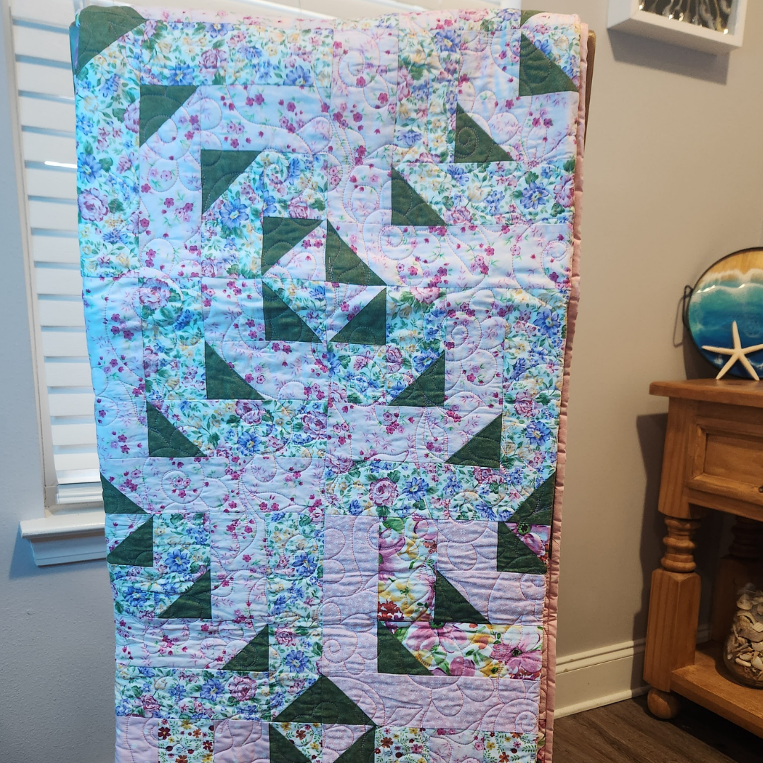 Grandma's Flower Garden Quilt