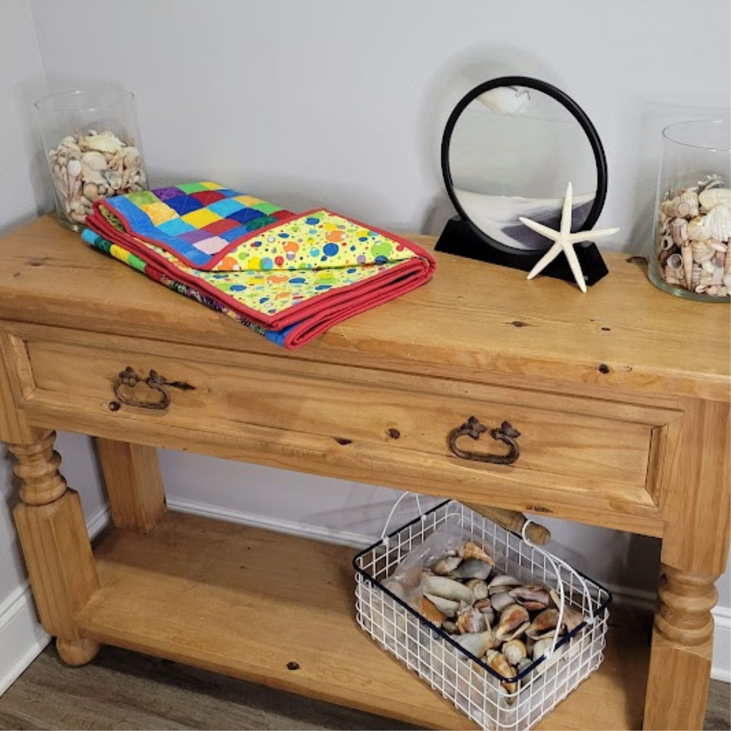 Wall Hanging Reminiscent of Fireworks