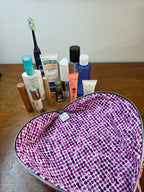 Large Wide-Open Makeup & Travel Bag