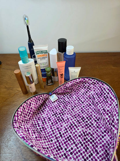Large Wide-Open Makeup & Travel Bag