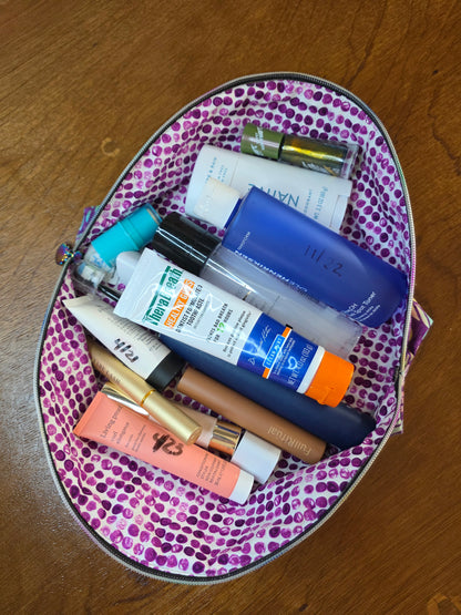 Large Wide-Open Makeup & Travel Bag