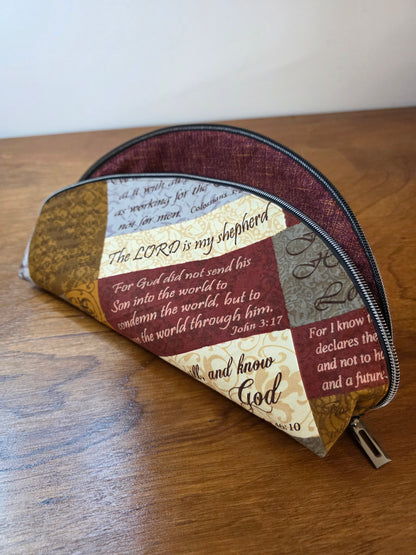 Large Wide-Open Makeup & Travel Bag