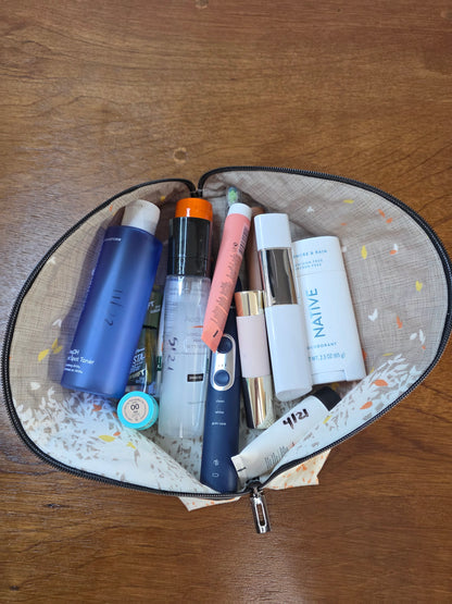Large Wide-Open Makeup & Travel Bag