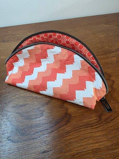 Small Wide-Open Makeup & Travel Bag