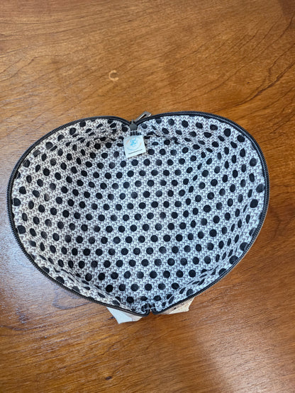 Small Wide-Open Makeup & Travel Bag