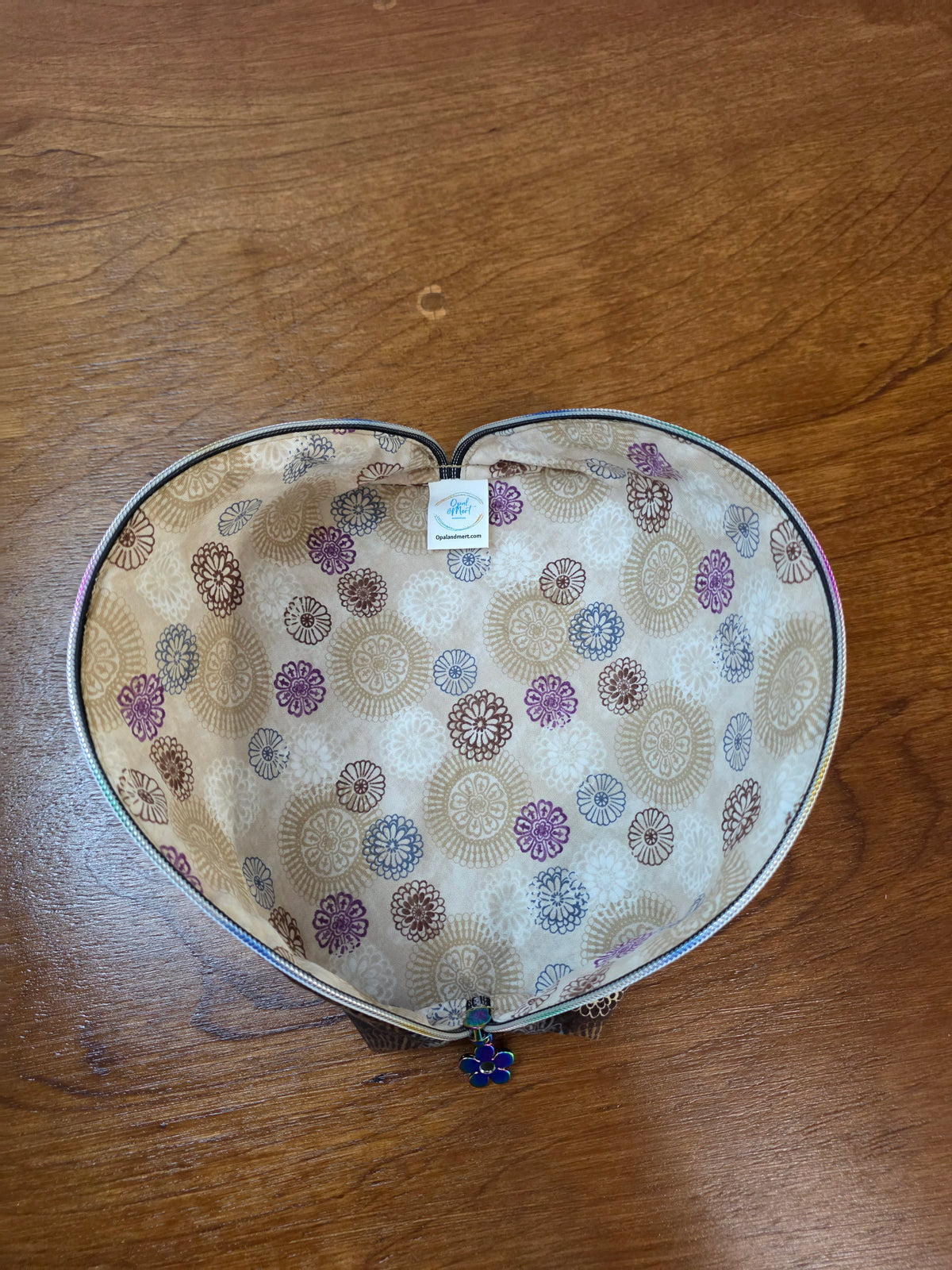 Small Wide-Open Makeup & Travel Bag