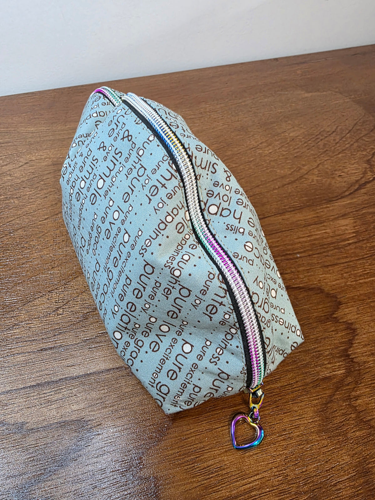 Small Wide-Open Makeup & Travel Bag