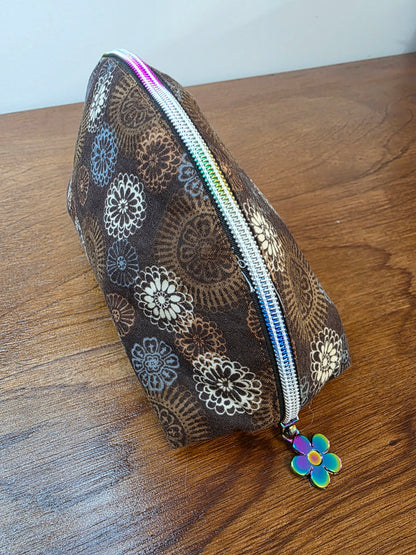 Small Wide-Open Makeup & Travel Bag