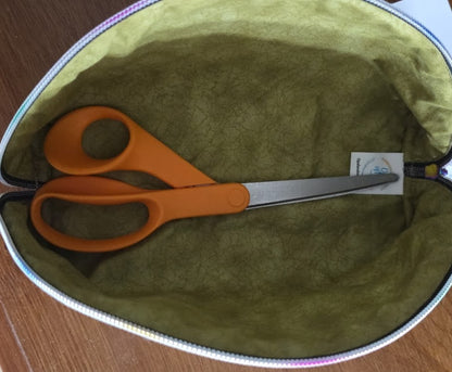 Small Wide-Open Makeup & Travel Bag