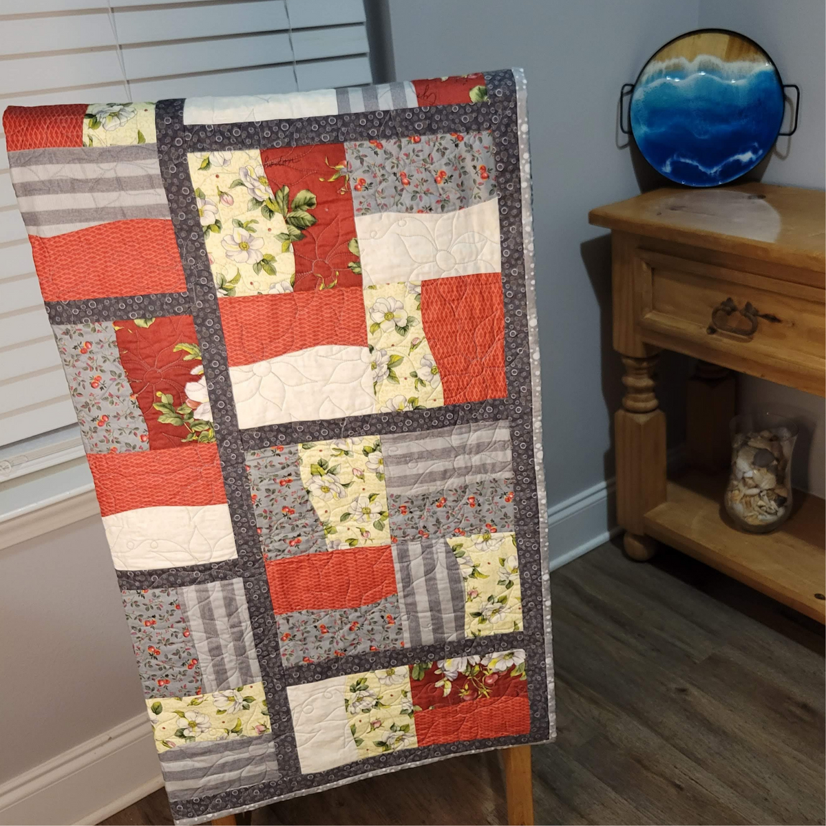 White Gardenia Quilt