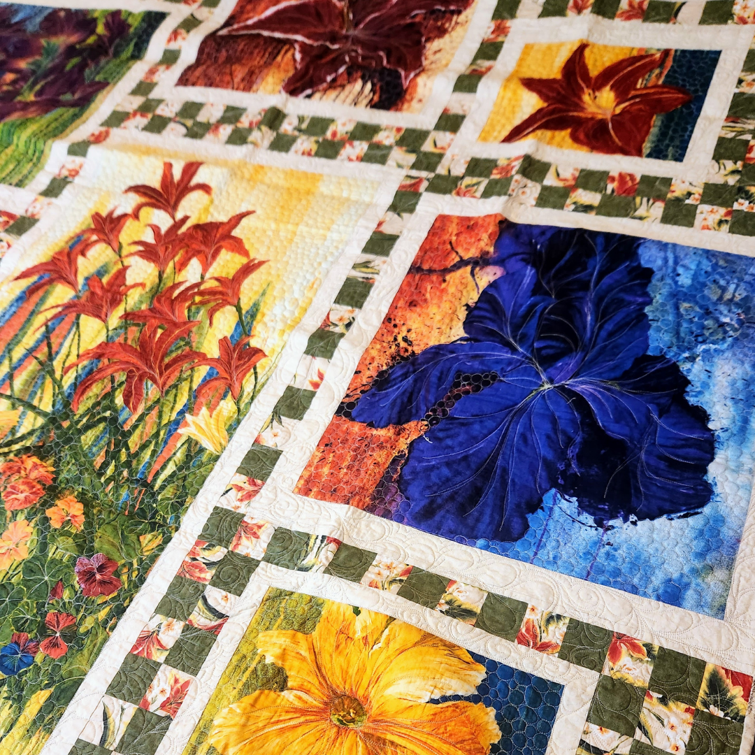 Mom's Irises Quilt