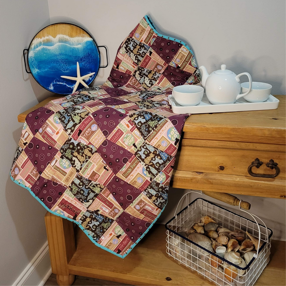 Cats at Play Quilt