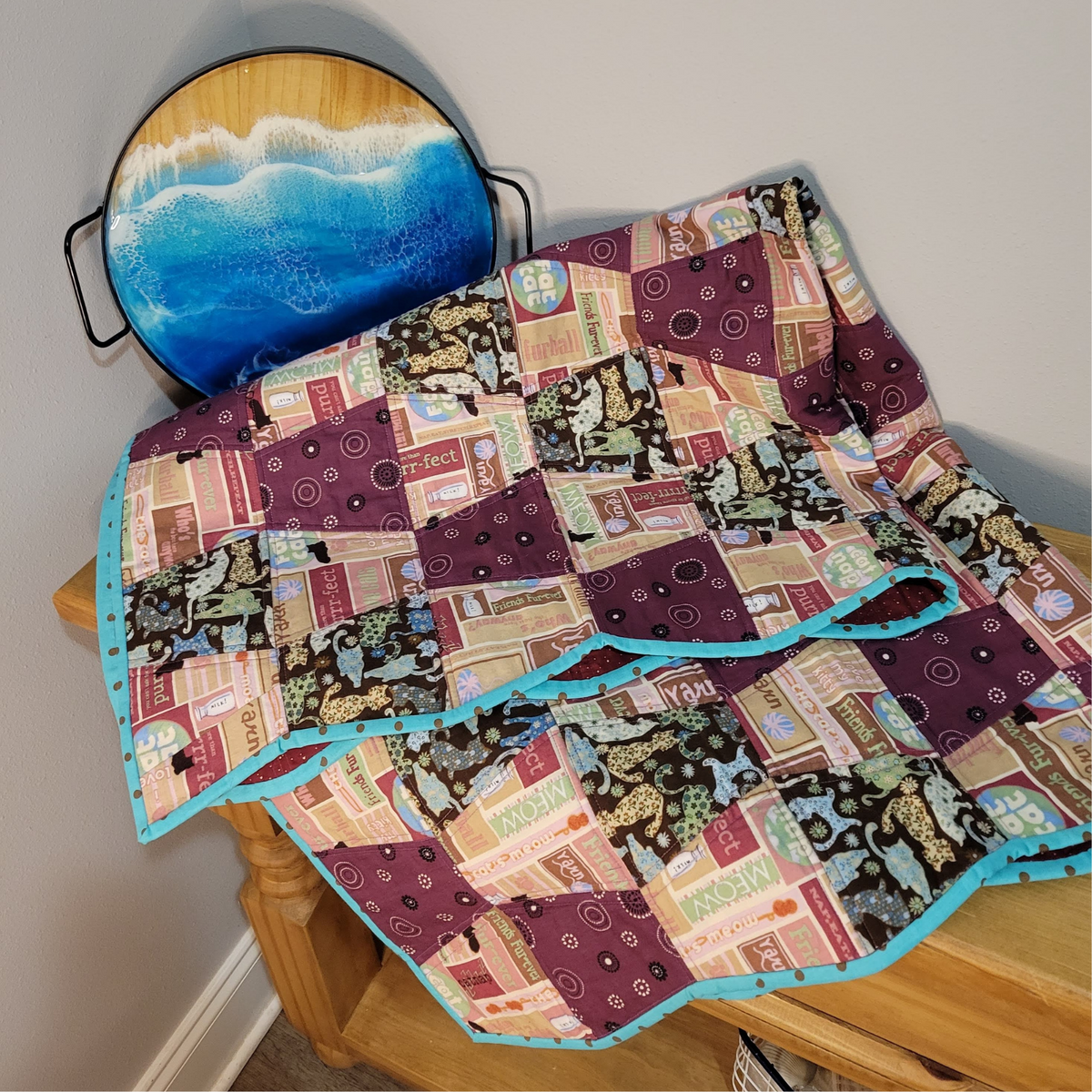 Cats at Play Quilt