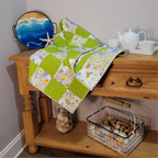 Circus Elephants Baby Quilt