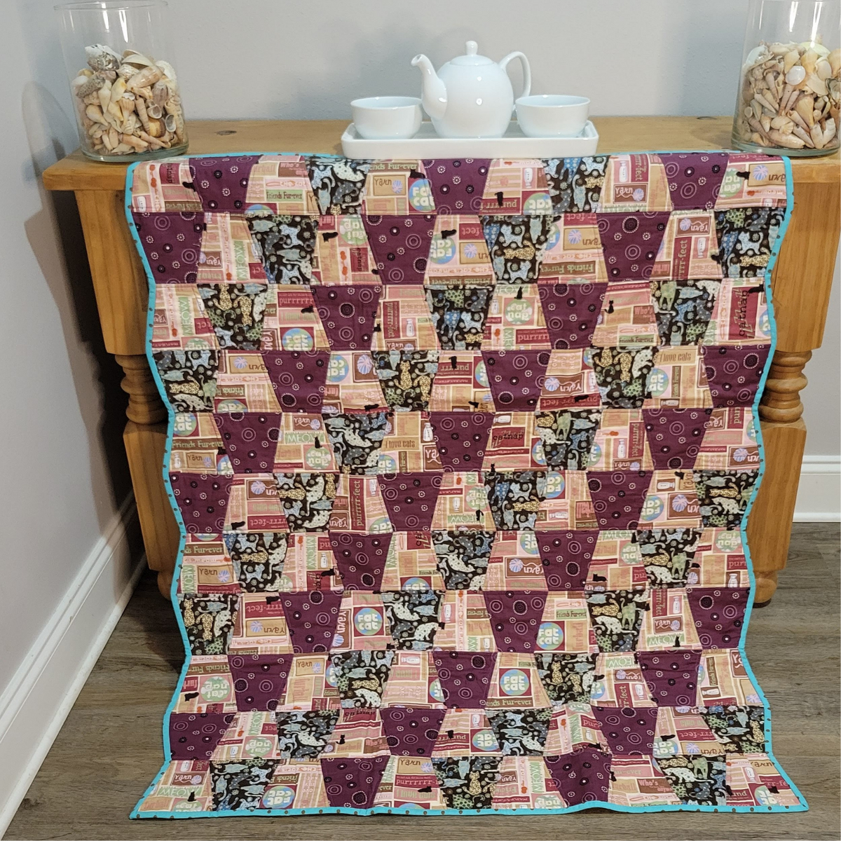Cats at Play Quilt